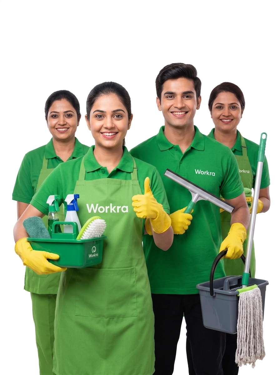 Workra Verified Cleaning & House Help Team in Patna